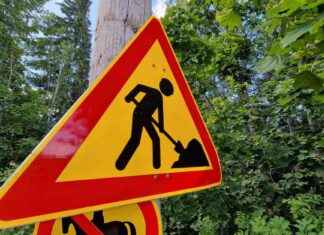 Kontroll av fibergrävningsarbete i Rajamäki den 26.8 kl 8-16 news-15082024-201115