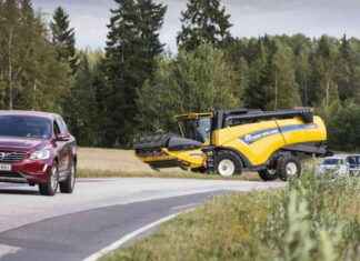 Så många skördetröskor sågs när MT körde från Tampere till Uleåborg under den mest intensiva skördetiden news-23082024-224547