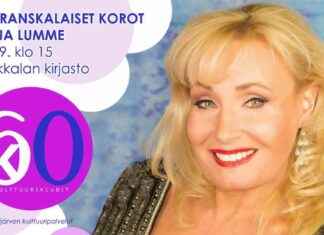 Sonja Lumme uppträder på Klaukkala bibliotek tis 24.9. news-18092024-234715