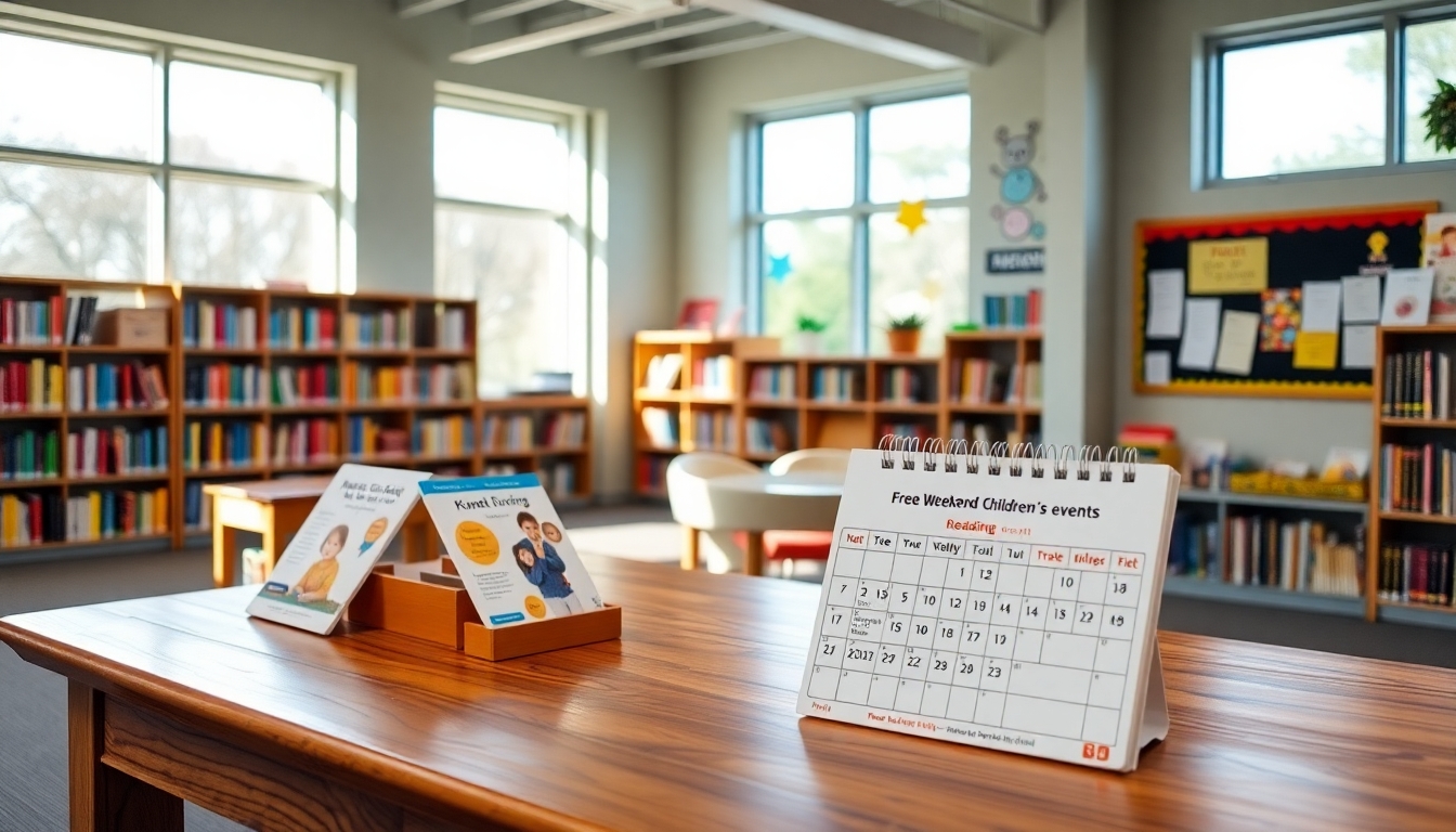 Kirjastojen rooli lasten tapahtumissa