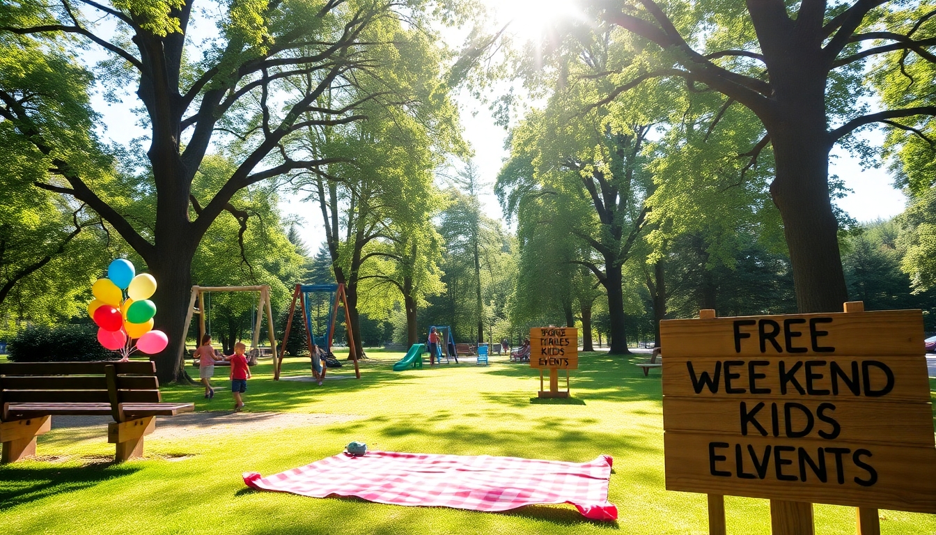 Puistot ja ulkoilmatapahtumat lapsille