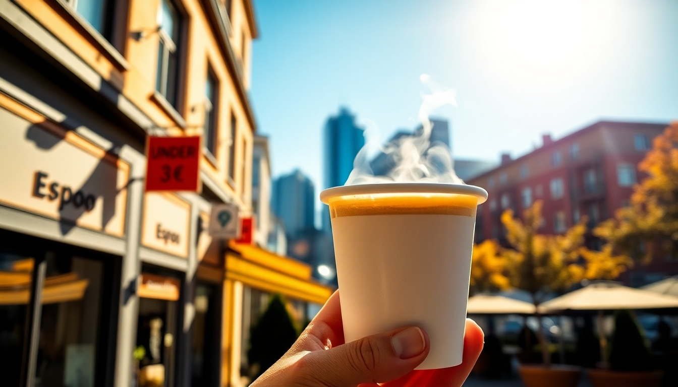 Miten löytää kahvin Espoossa alle 3 € 2 Takeaway-kahvin edullisuus