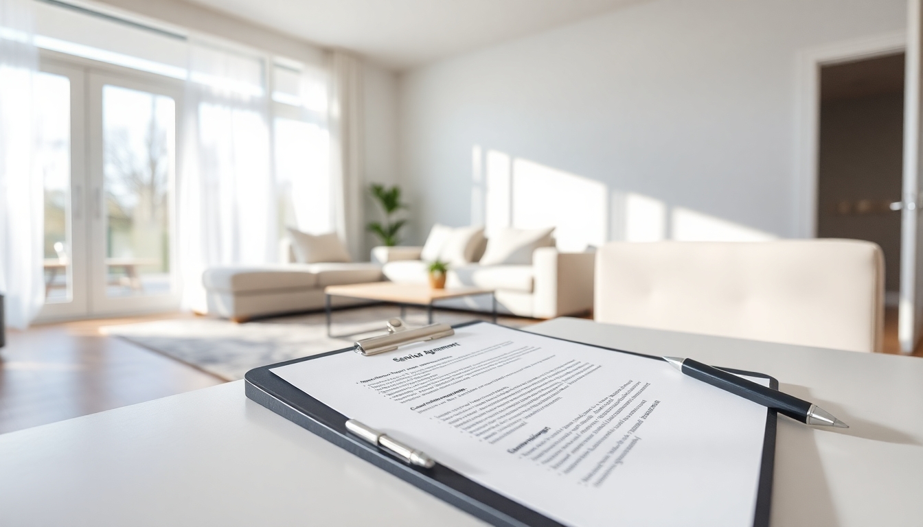 Palvelusopimuksen laatiminen