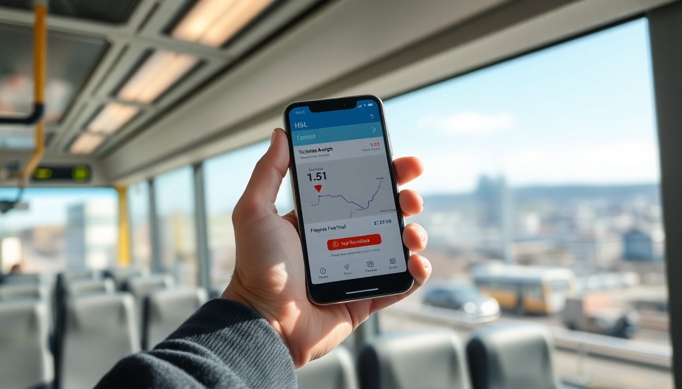 HSL-sovelluksen lataaminen ja käyttö