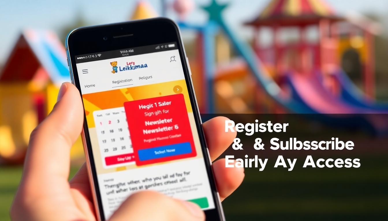 Rekisteröityminen ja uutiskirjeet