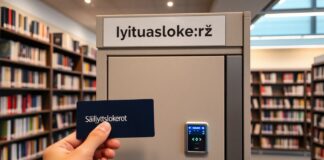 Miten saa Entressen kirjaston säilytyslokeron Miten saa Entressen kirjaston säilytyslokeron
