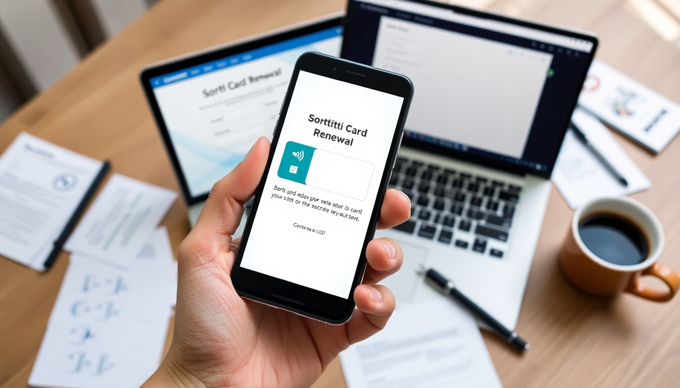 Uuden kortin hakeminen verkossa