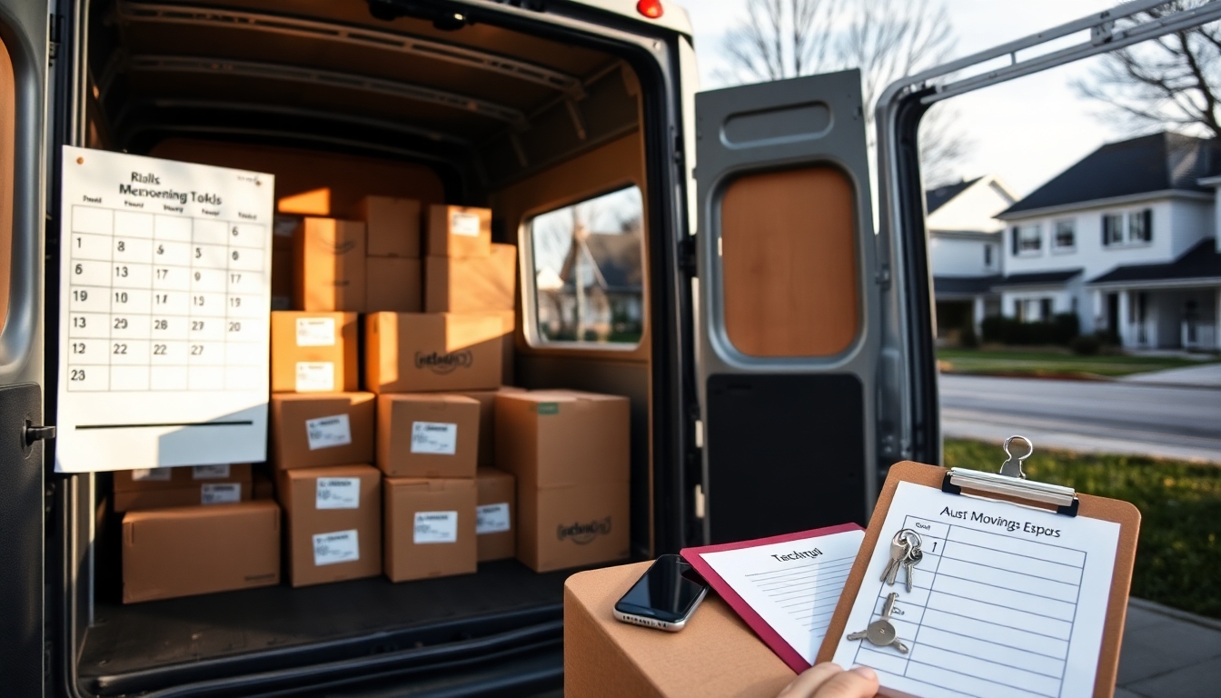 Muuttopäivän aikataulutus