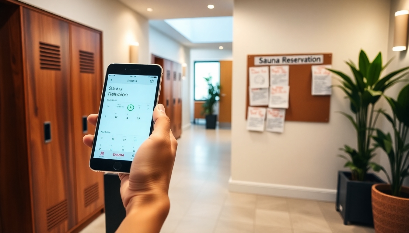 Teknologia apuna saunavuoron hallinnassa