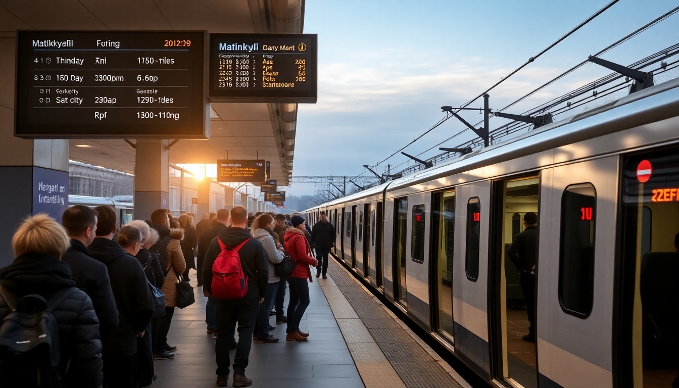 Metro araçları ve kapasite yönetimi