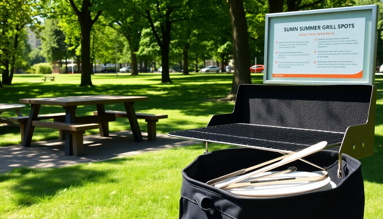 Miten varaa kaupungin grillauspaikan kesällä 2 Grillauspaikan varustelu ja omat välineet