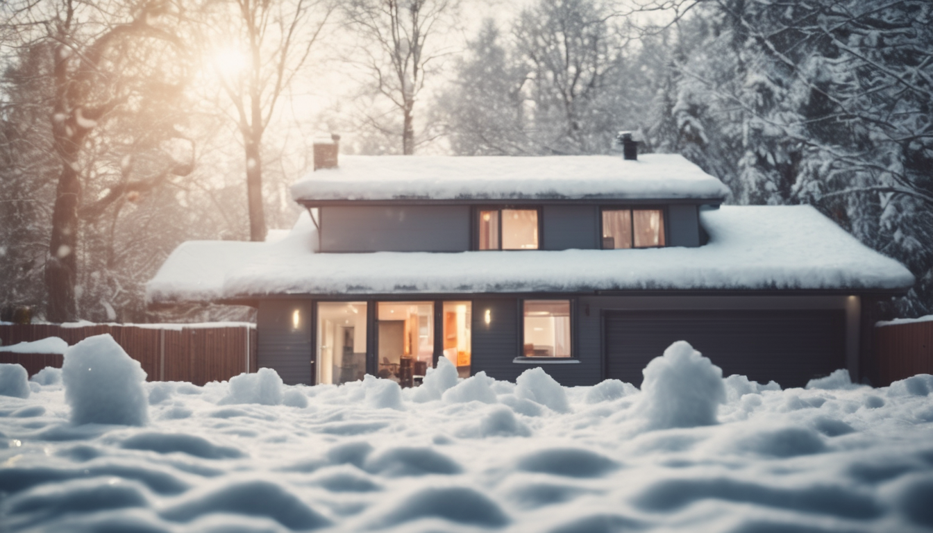 Näin hyödynnät lunta kotona energian ja viihtyvyyden lisäämiseksi 2 Miksi lumisuojaus parantaa kodin lämpötilaa ja vähentää lämmityskuluja