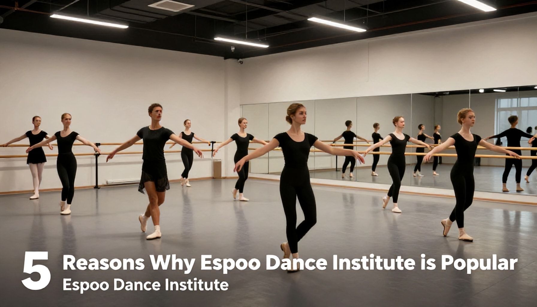 5 syytä, miksi Espoon tanssiopisto on suosittu