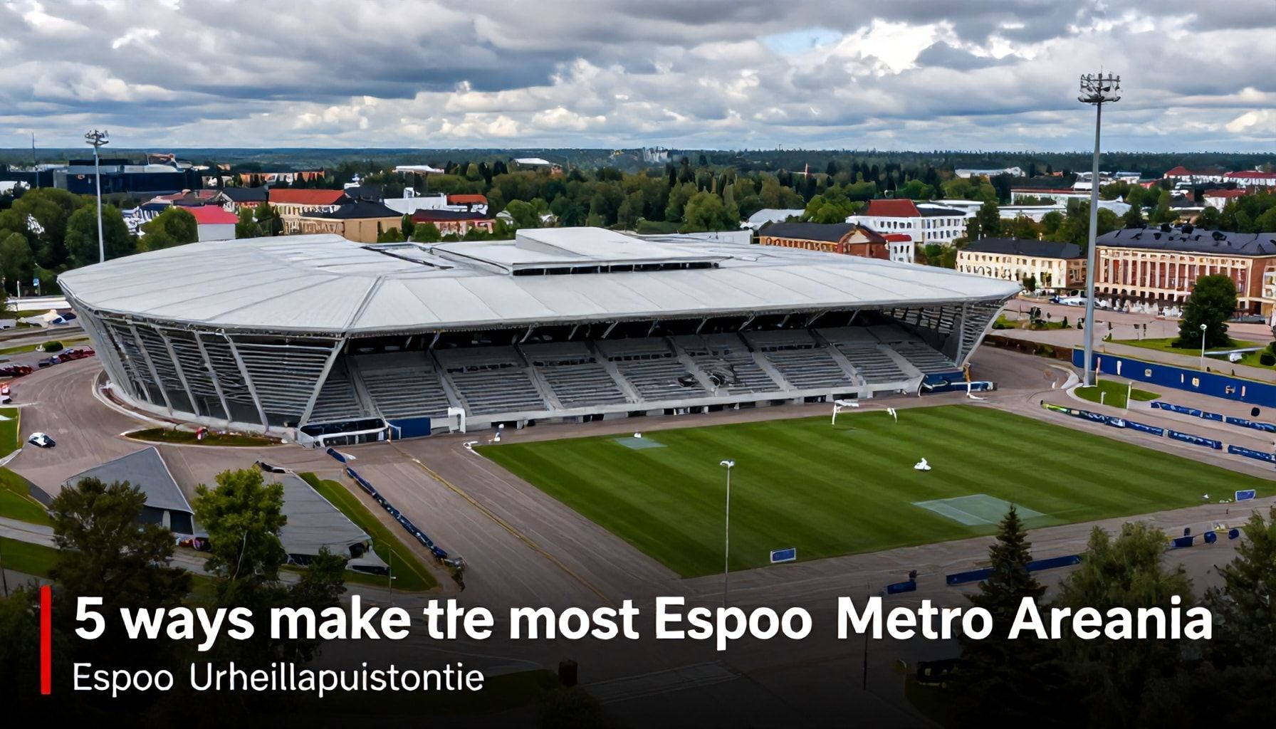 5 tapaa hyödyntää Espoon Metron Areenaa parhaalla mahdollisella tavalla