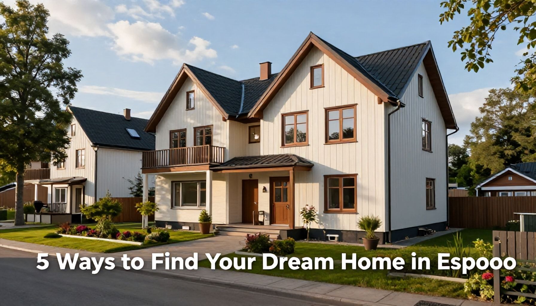 5 tapaa löytää unelmiesi koti Espoosta
