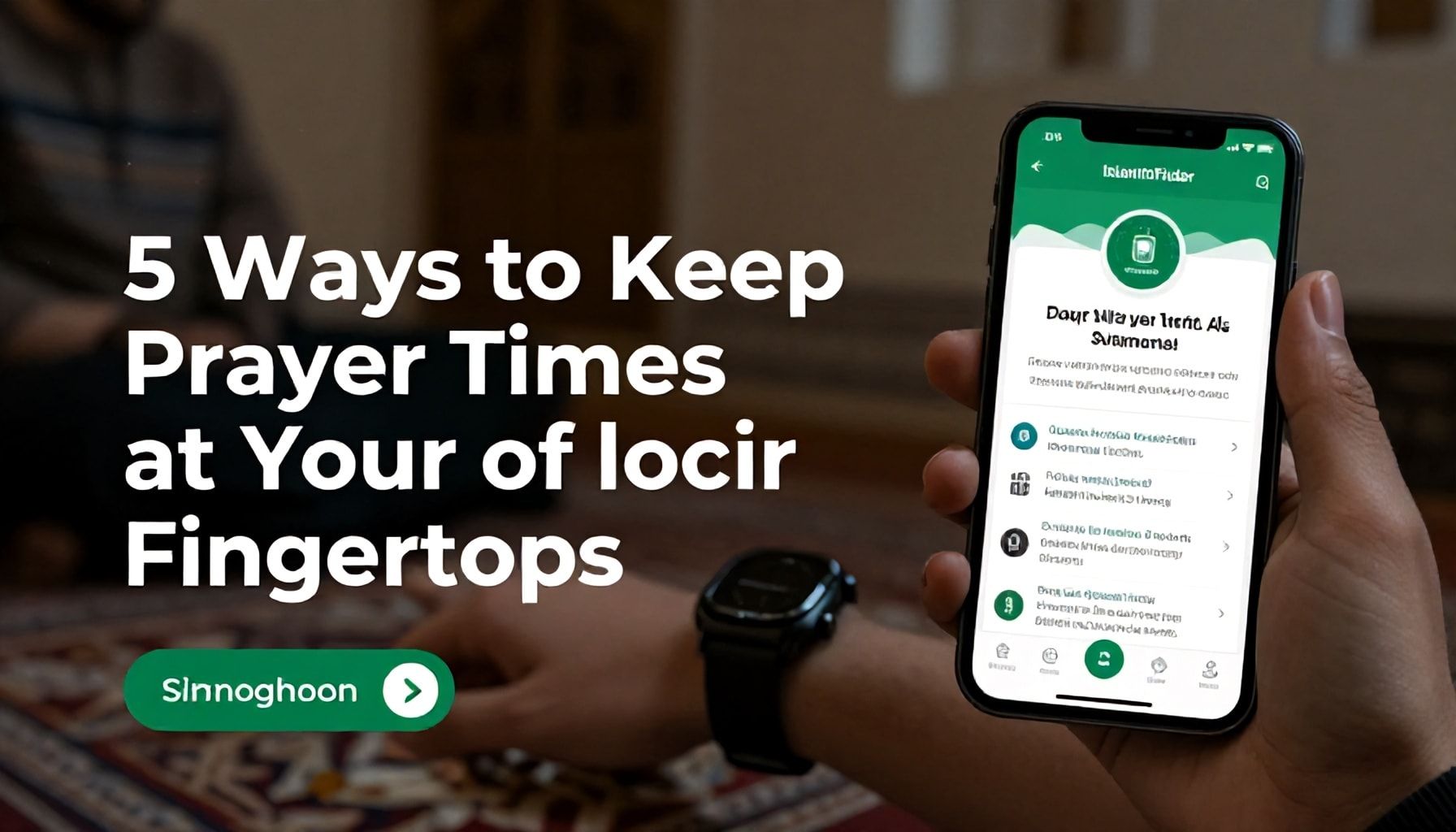 5 tapaa säilyttää rukoilun aikataulut kädessäsi