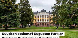 Duudsoni puisto Espoossa: hauskaa kaiken ikäisille Espoo Uutiset