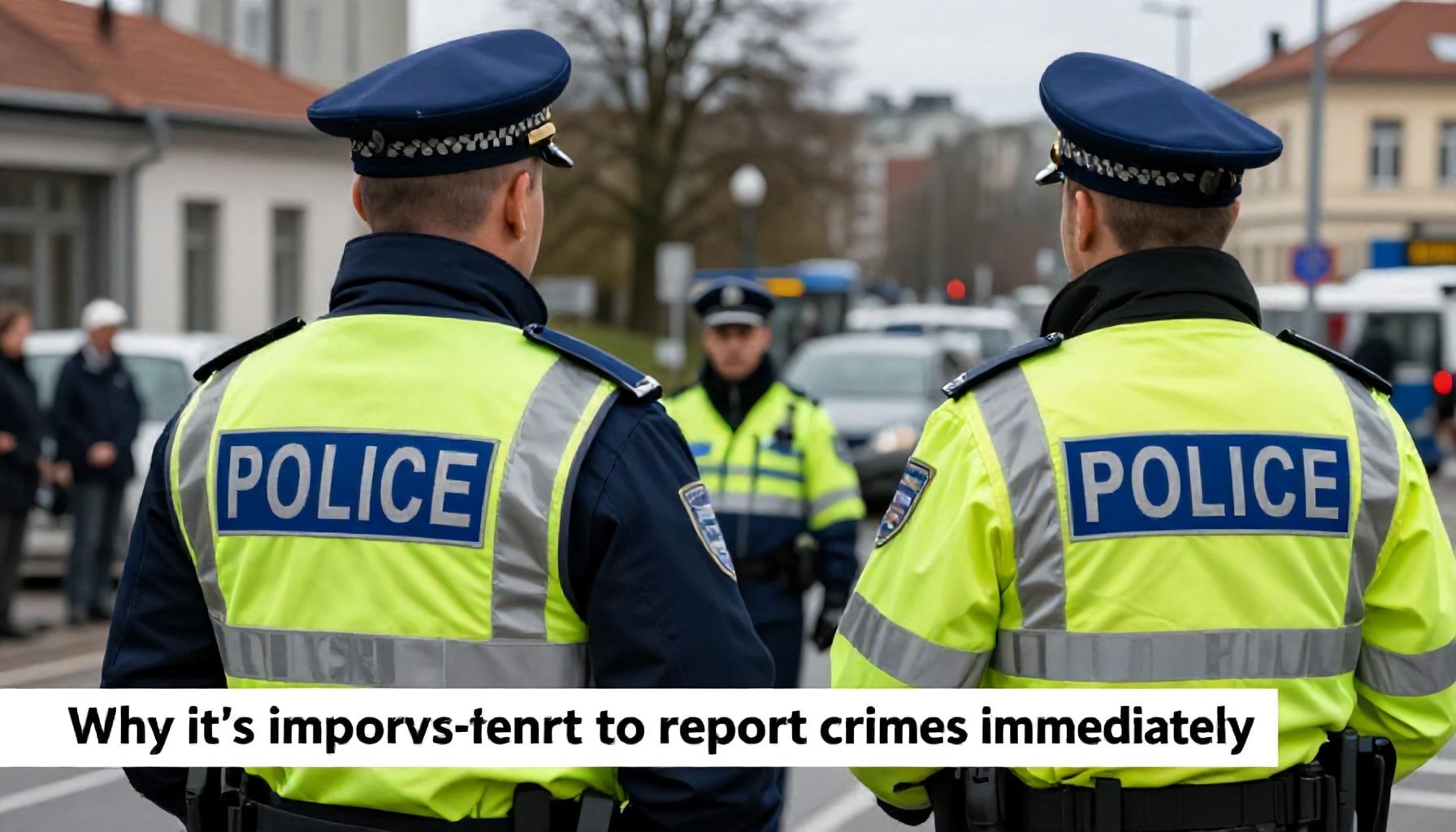 Espoon poliisi tiedottaa: Miksi on tärkeää ilmoittaa rikoksista välittömästi