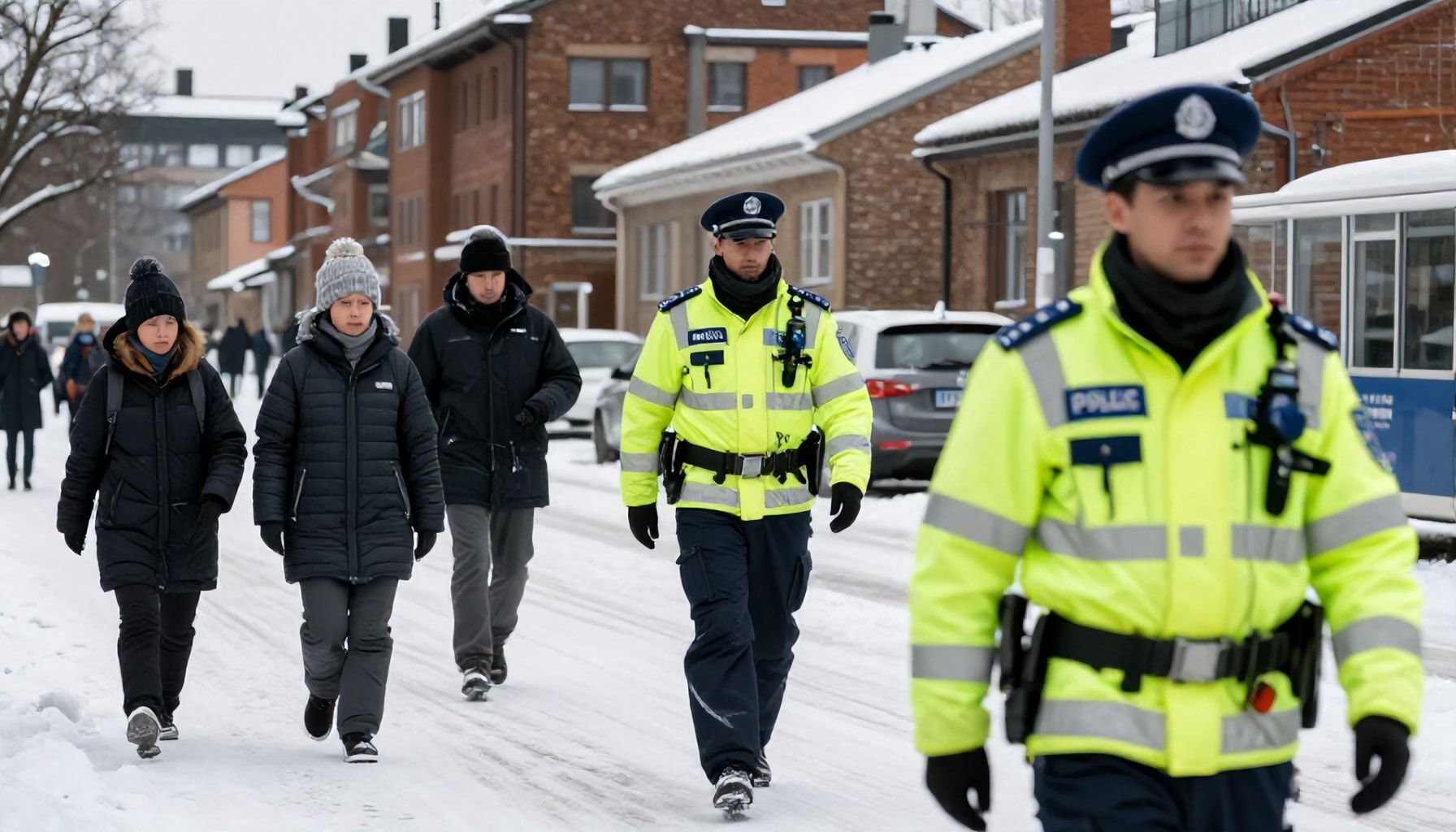 Espoon poliisin neuvoja turvalliseen ulkoiluun talvikaudella