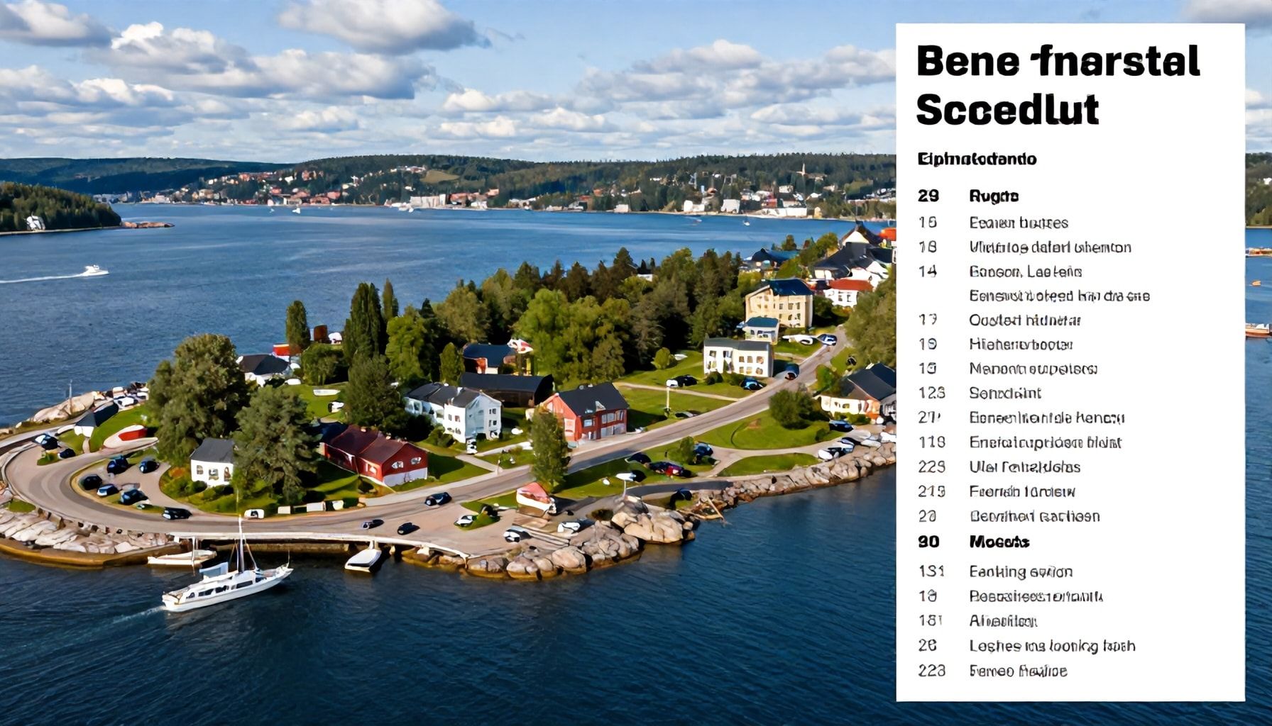 Espoon saaristoliikenne 2022: Uudet linjat ja aikataulut