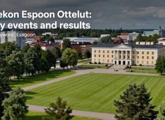 Kiekon Espoon Ottelut: Tärkeimmät tapahtumat ja tulokset.