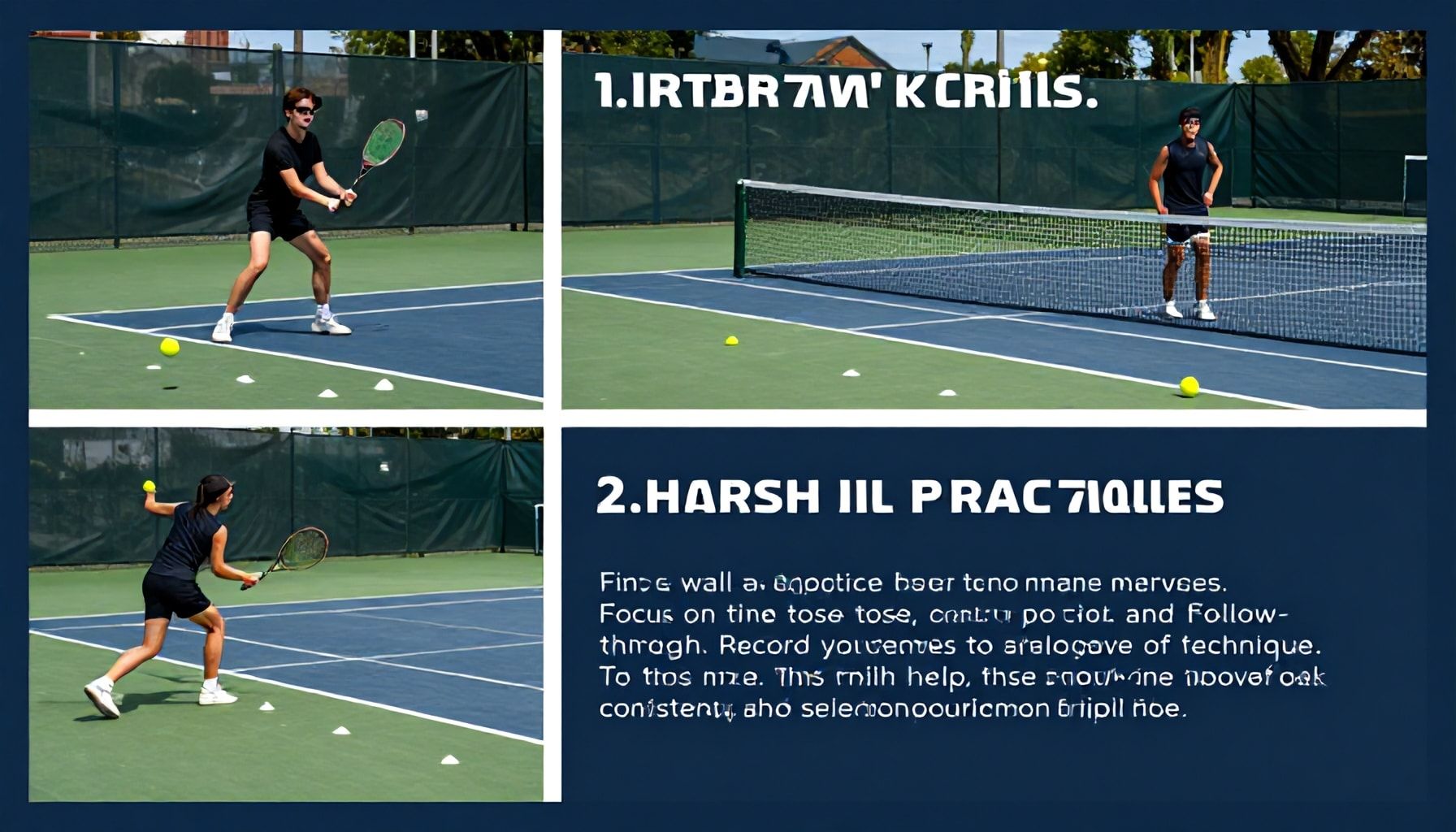 Kolme harjoitusta, jotka parantavat tennis Espoossa peliä