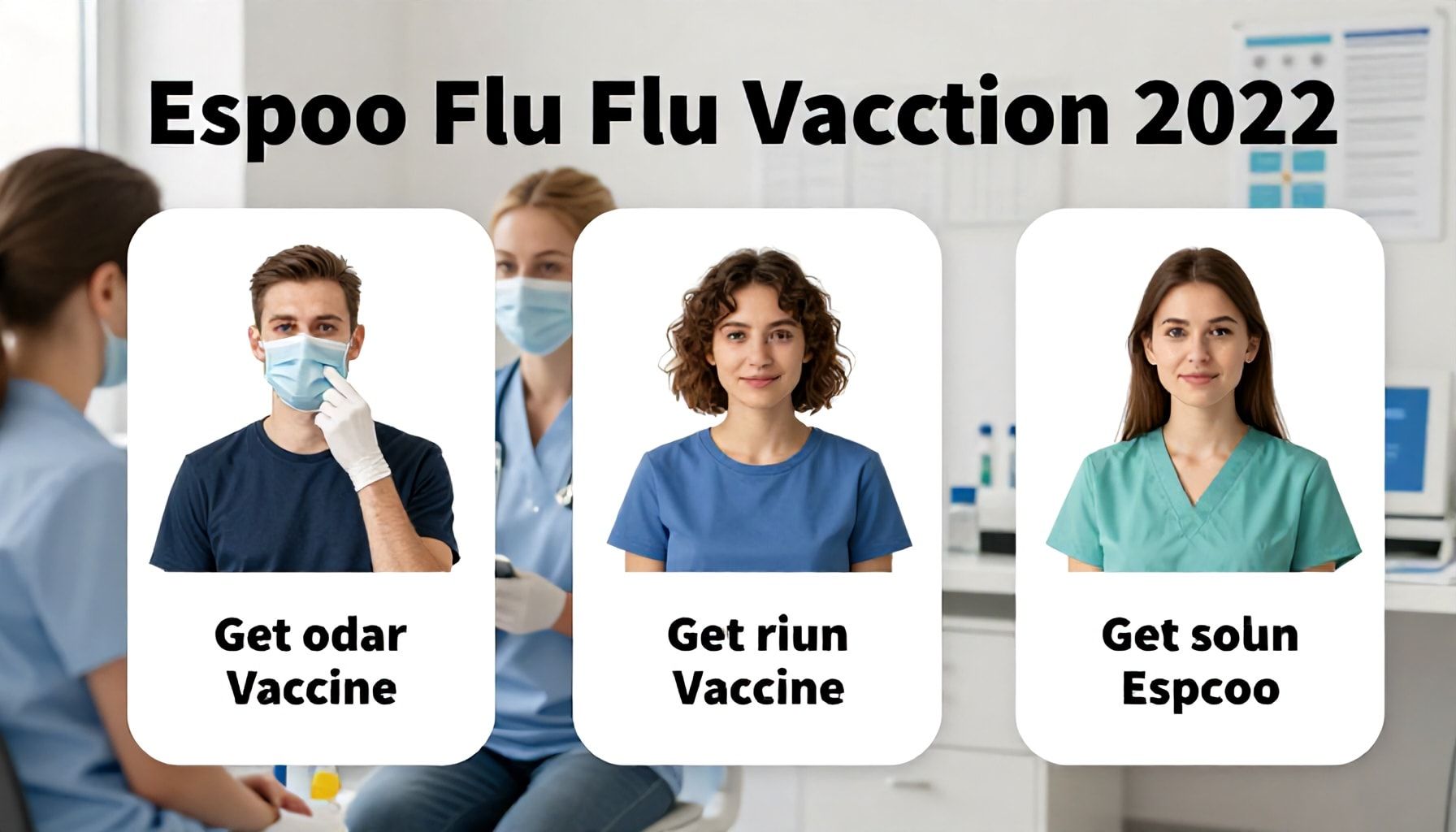 Kolme helppoa askelta Espoossa tapahtuvaan influenssarokotukseen