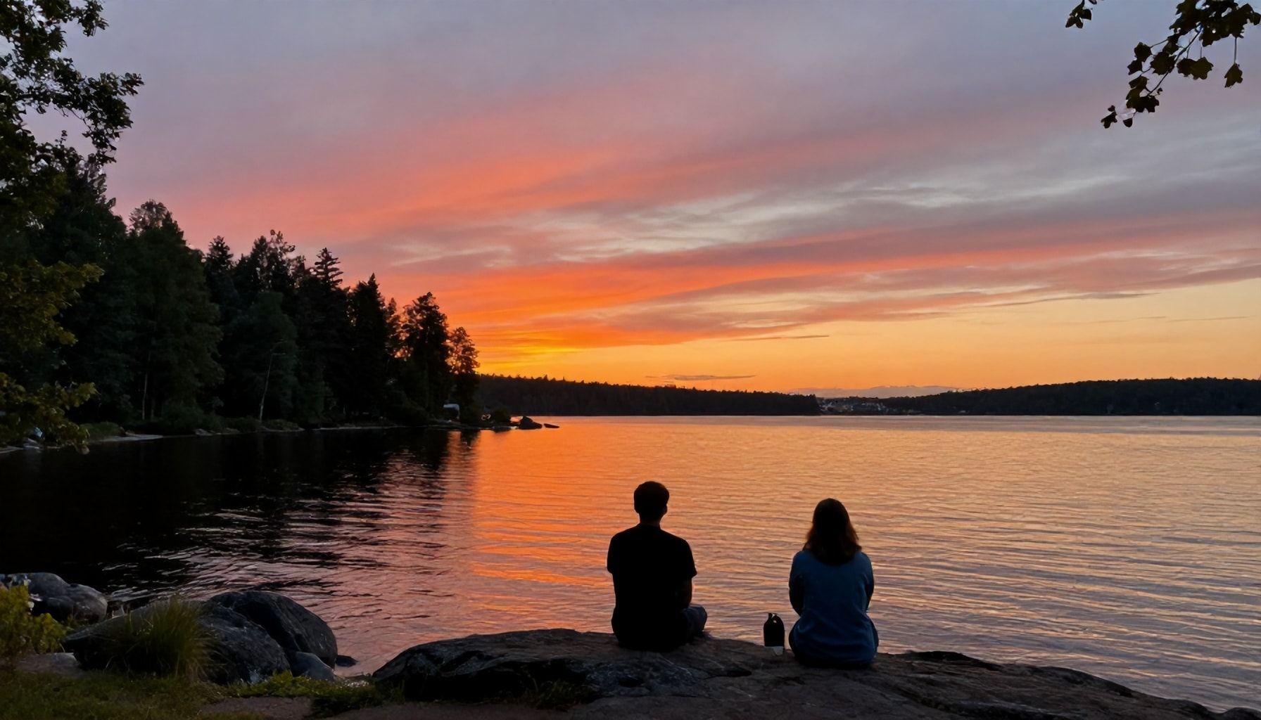 Kolme syytä, miksi auringonlaskun katselu Espoossa rauhoittaa mieltä