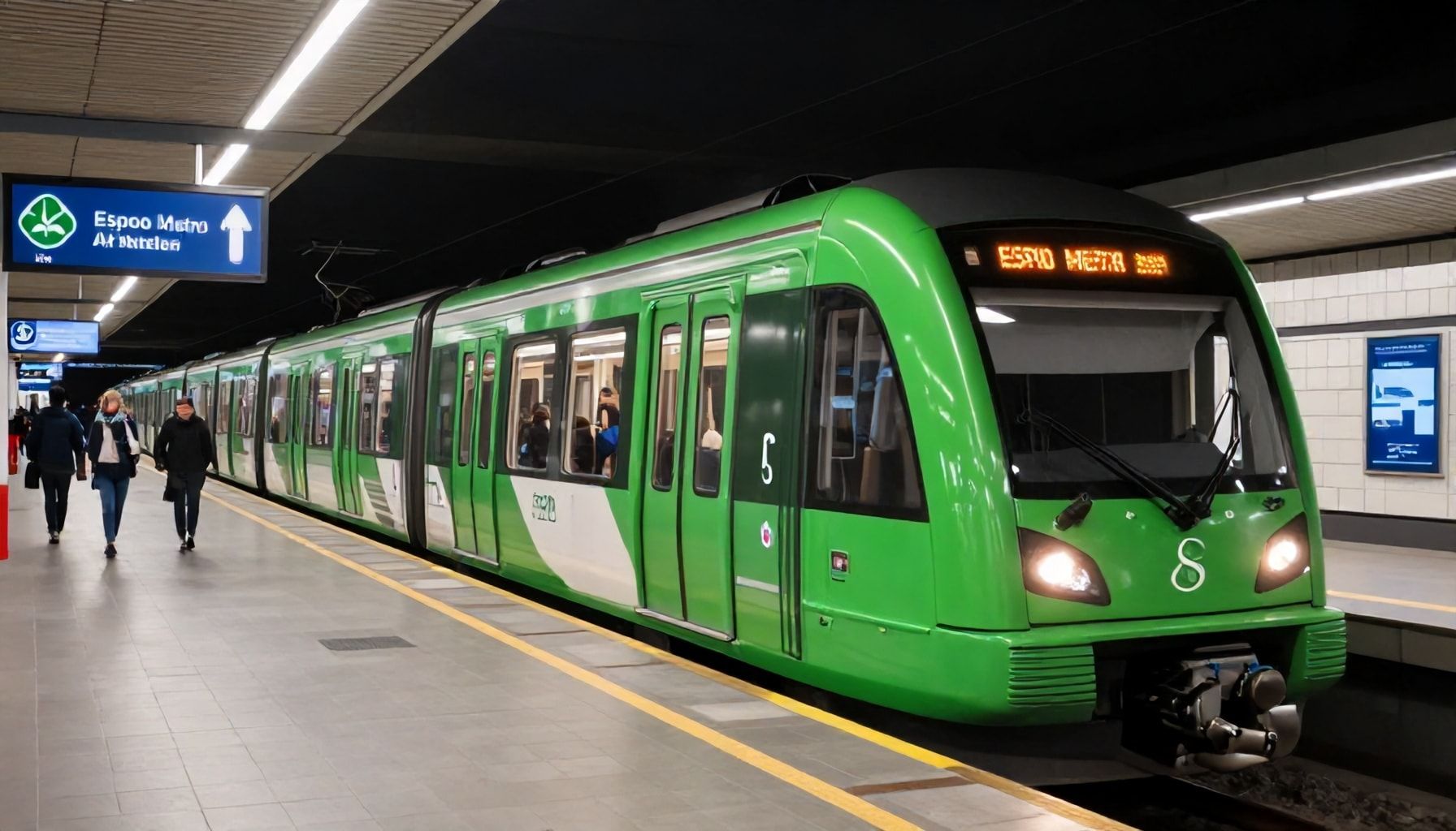 Kolme syytä miksi Espoon metro on ympäristöystävällinen vaihtoehto