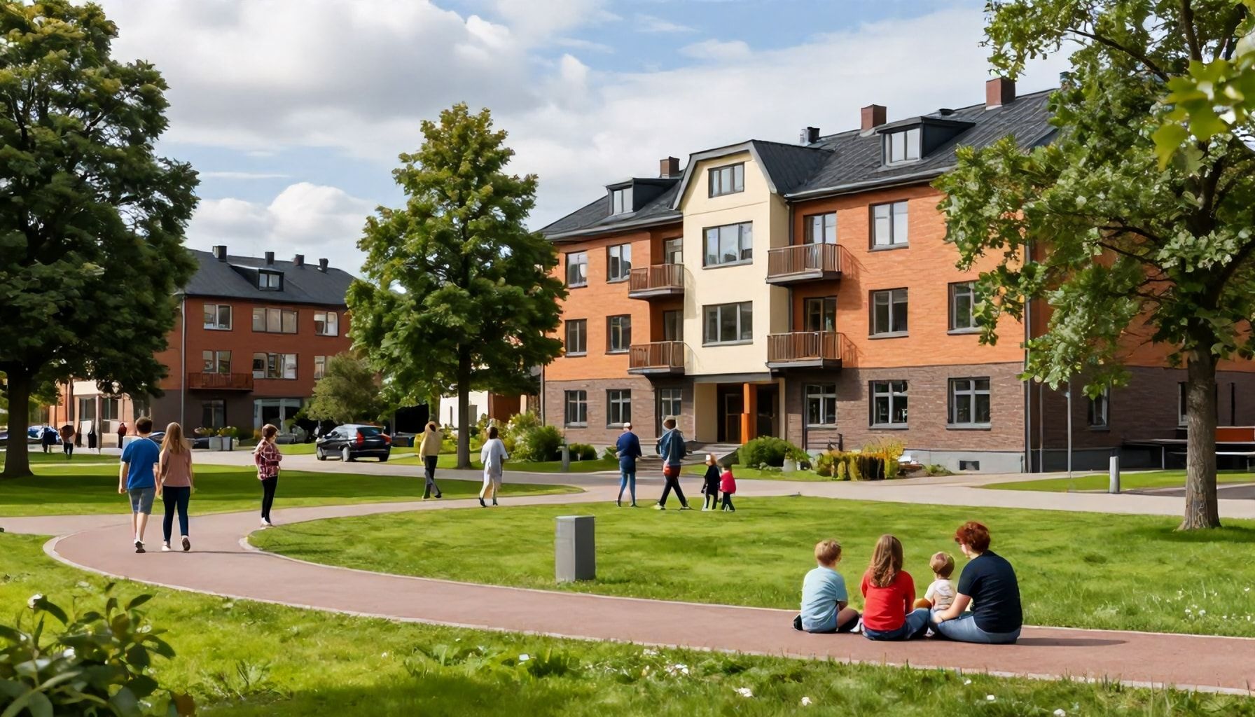 Kolme syytä, miksi Espoon Westend on perheystävällinen