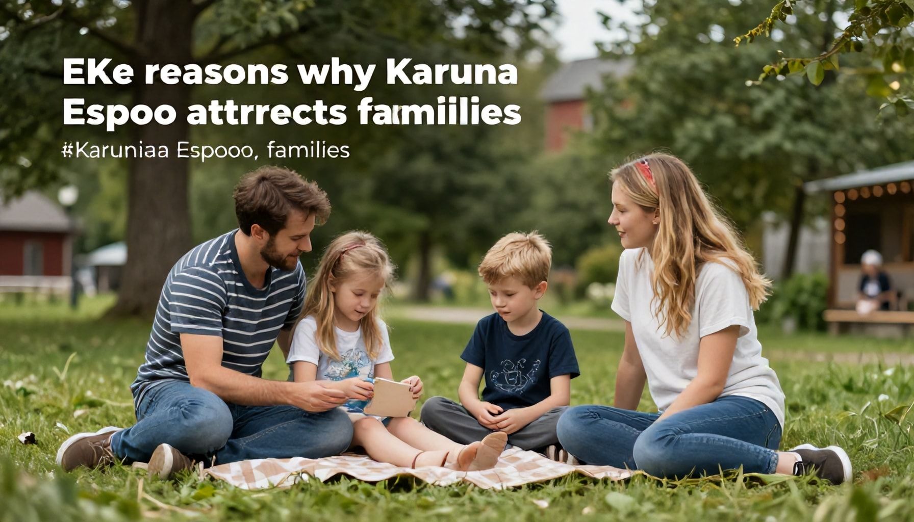 Kolme syytä miksi Karuna Espoo houkuttelee perheitä