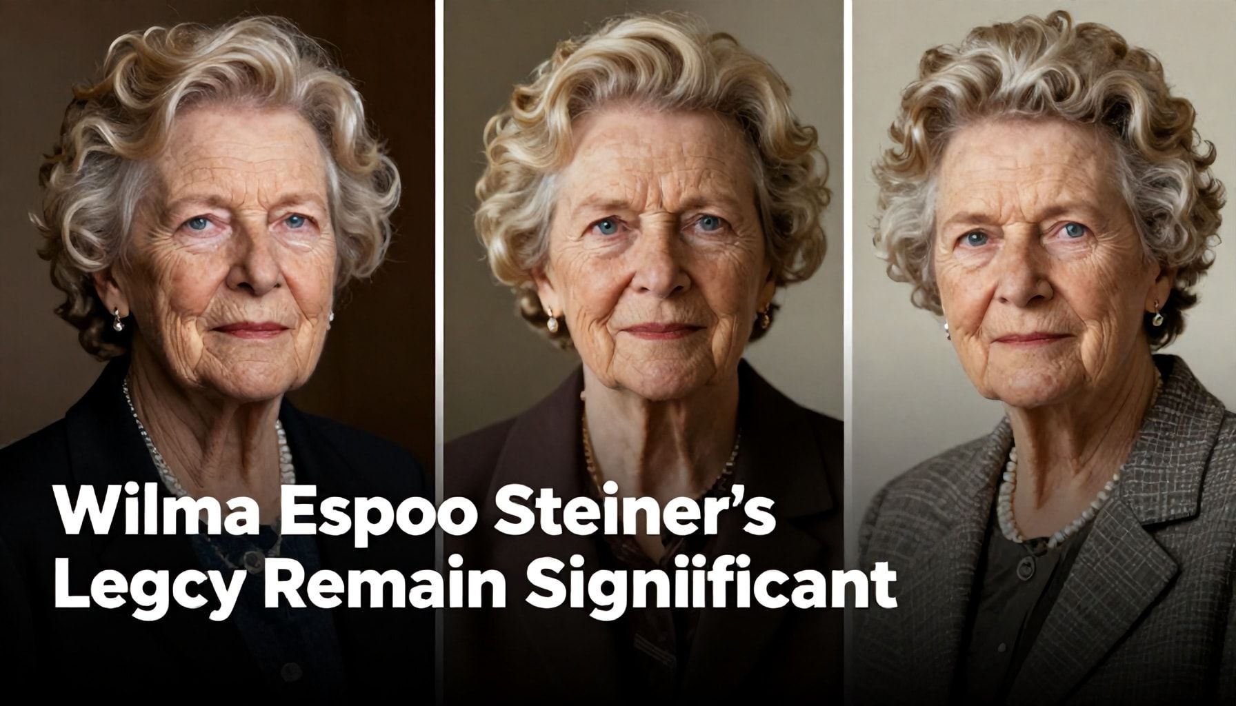 Wilma Espoon Steinerin elämäntarina 3 Kolme syytä, miksi Wilma Espoon Steinerin perintö on edelleen merkittävä