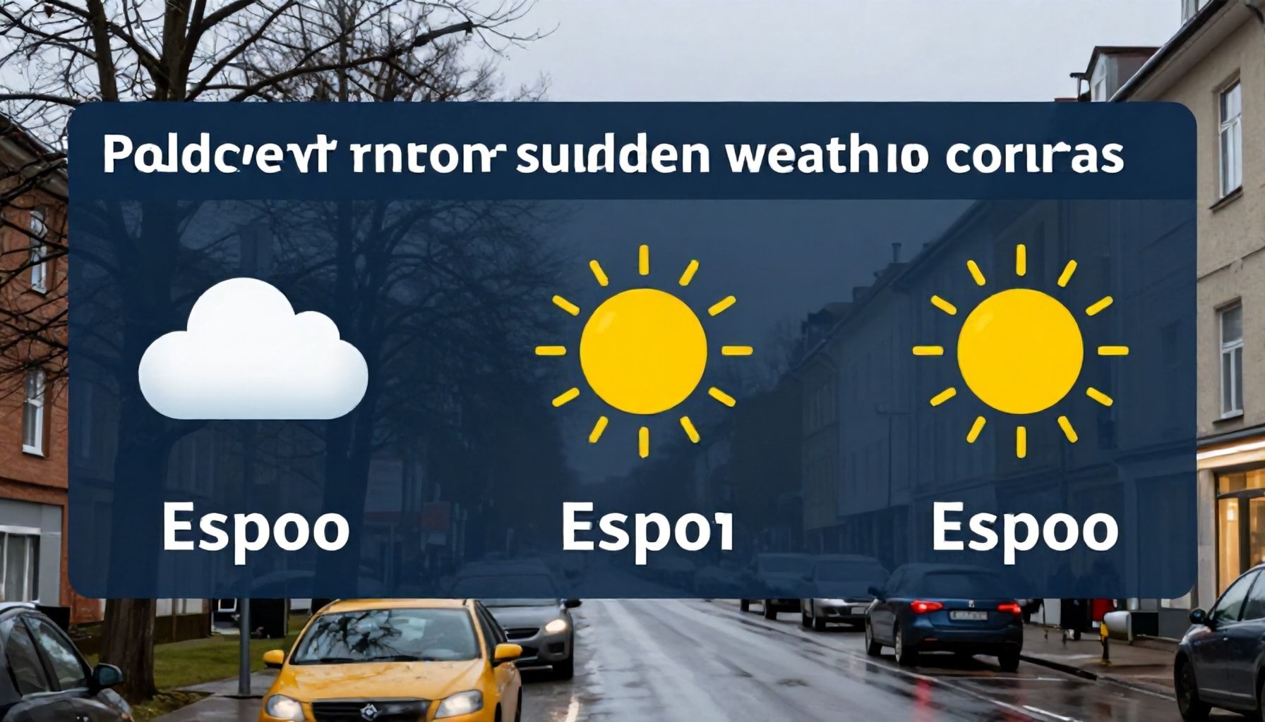 Kolme tapaa suojautua äkillisiltä säämuutoksilta Espoossa
