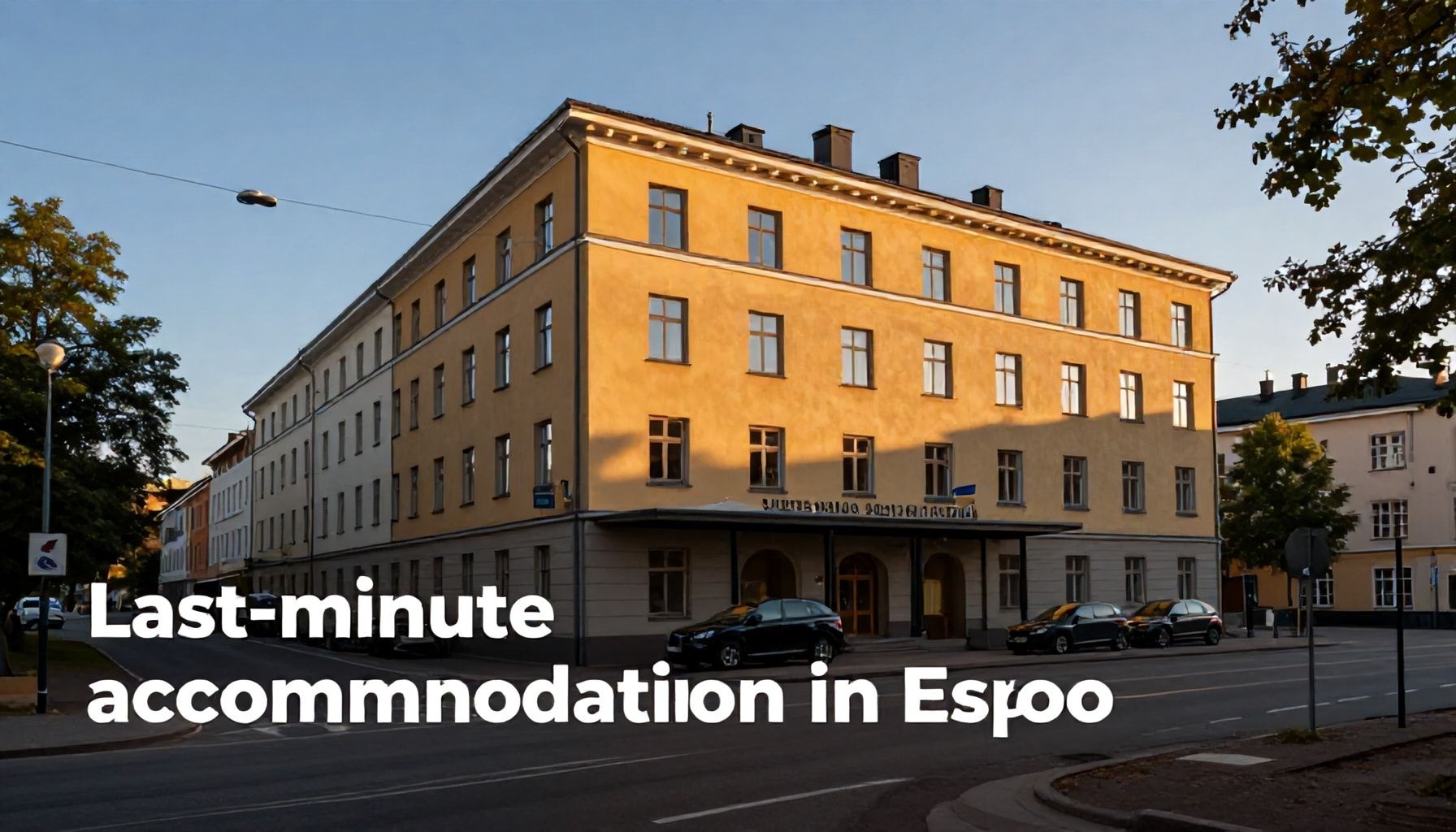 Kolme tapaa varata majoitus Espoosta viime hetkellä