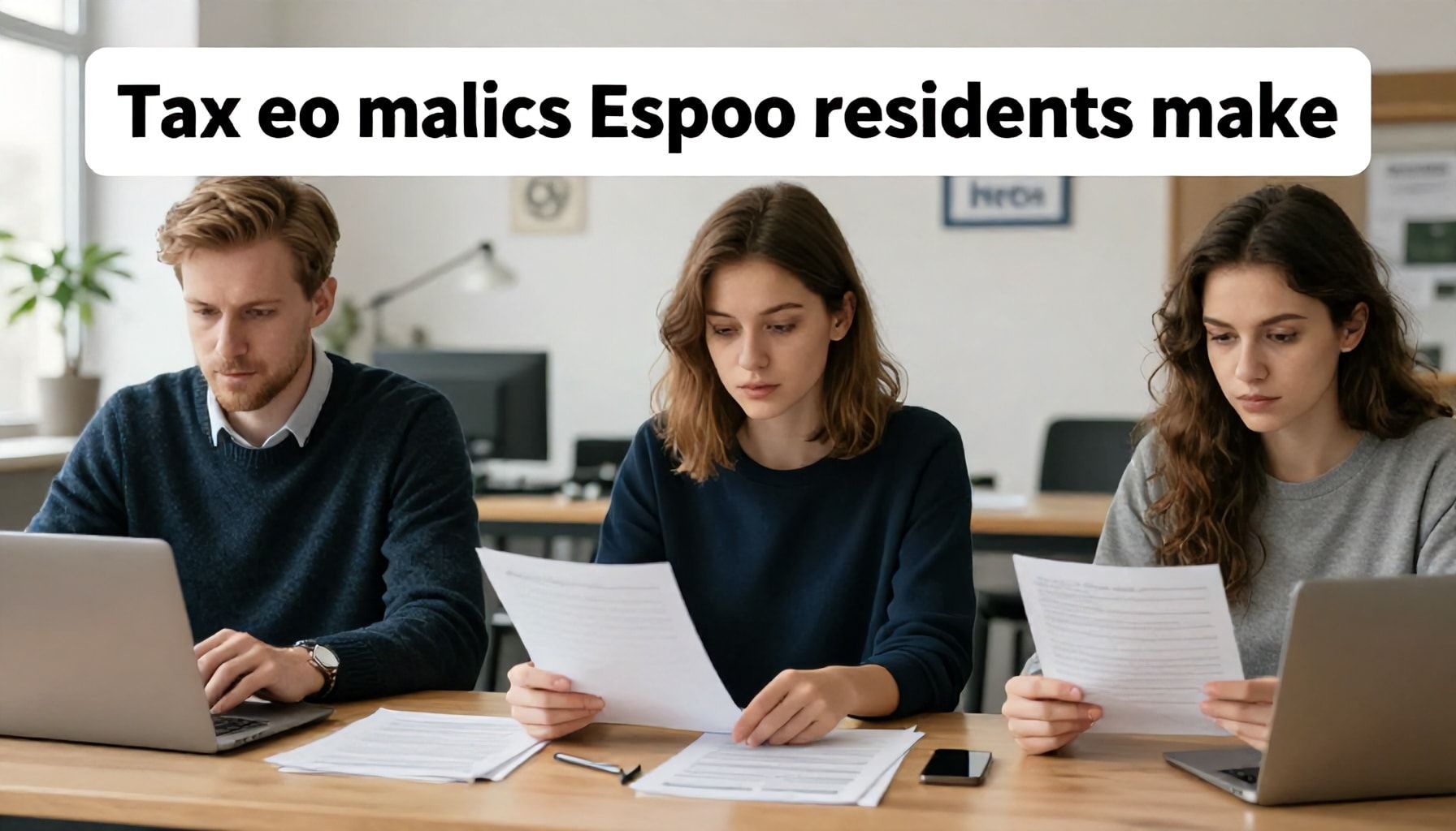 Kolme virhettä, jotka Espoossa asuvat tekevät verotuksessaan