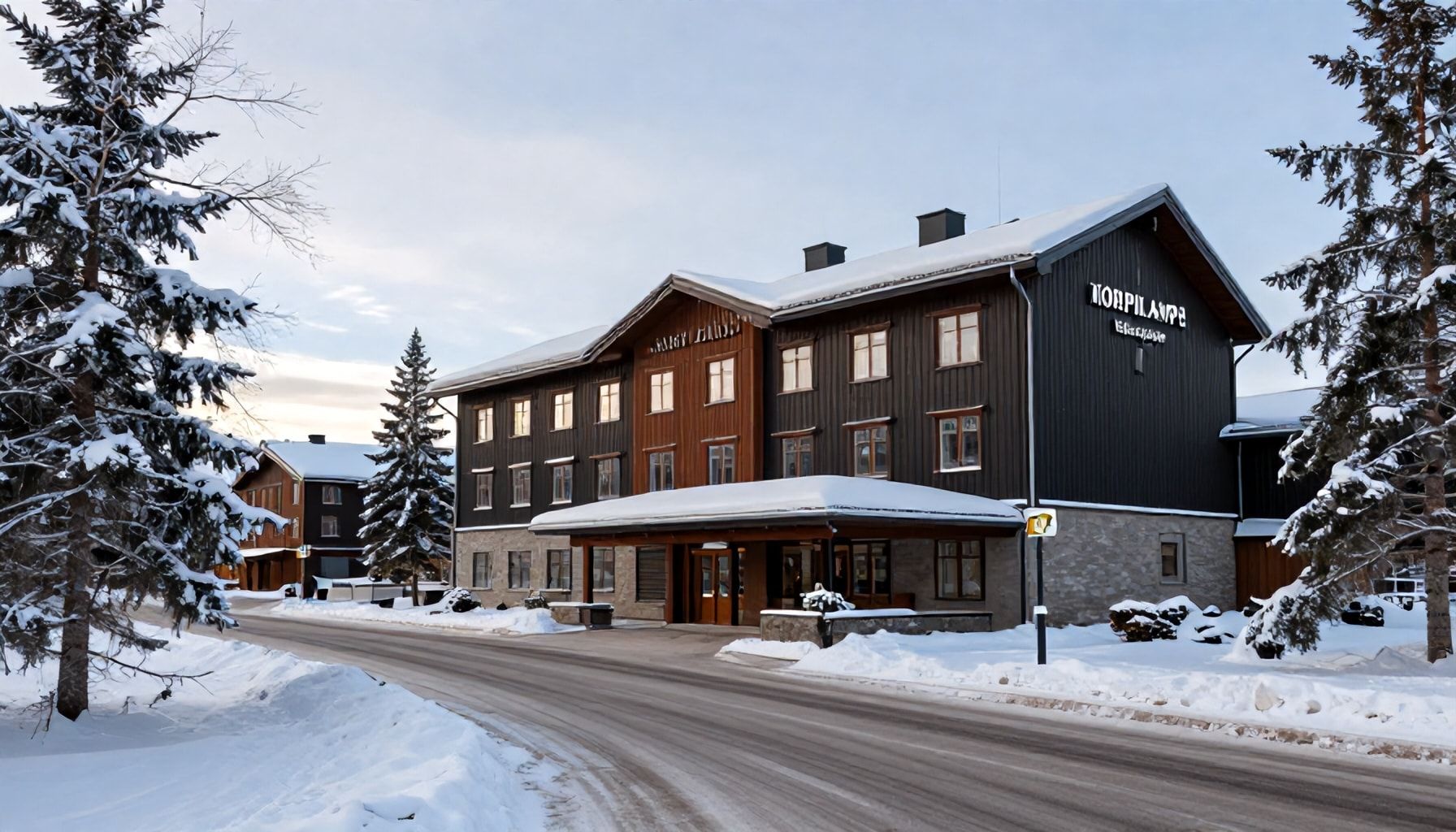 Korpilammen luonnon kauneutta talven aikana