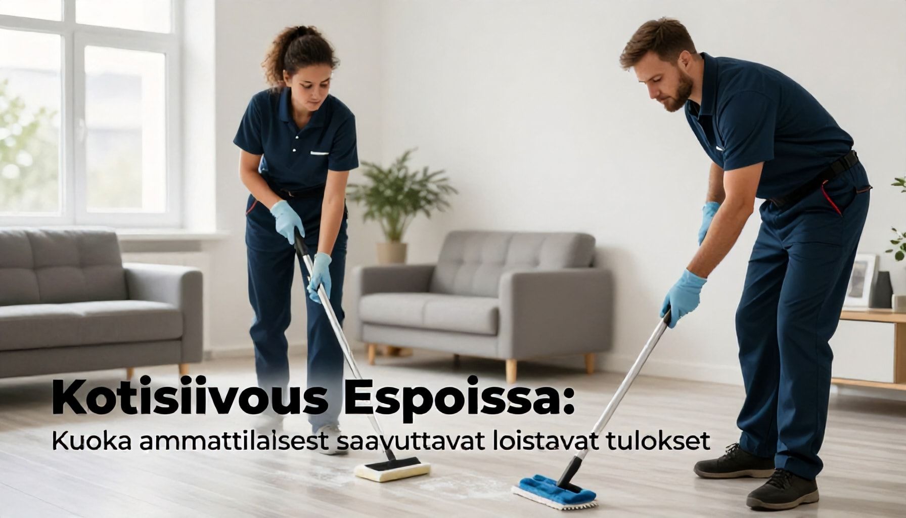 Kotisiivous Espoossa: Kuinka ammattilaiset saavuttavat loistavat tulokset