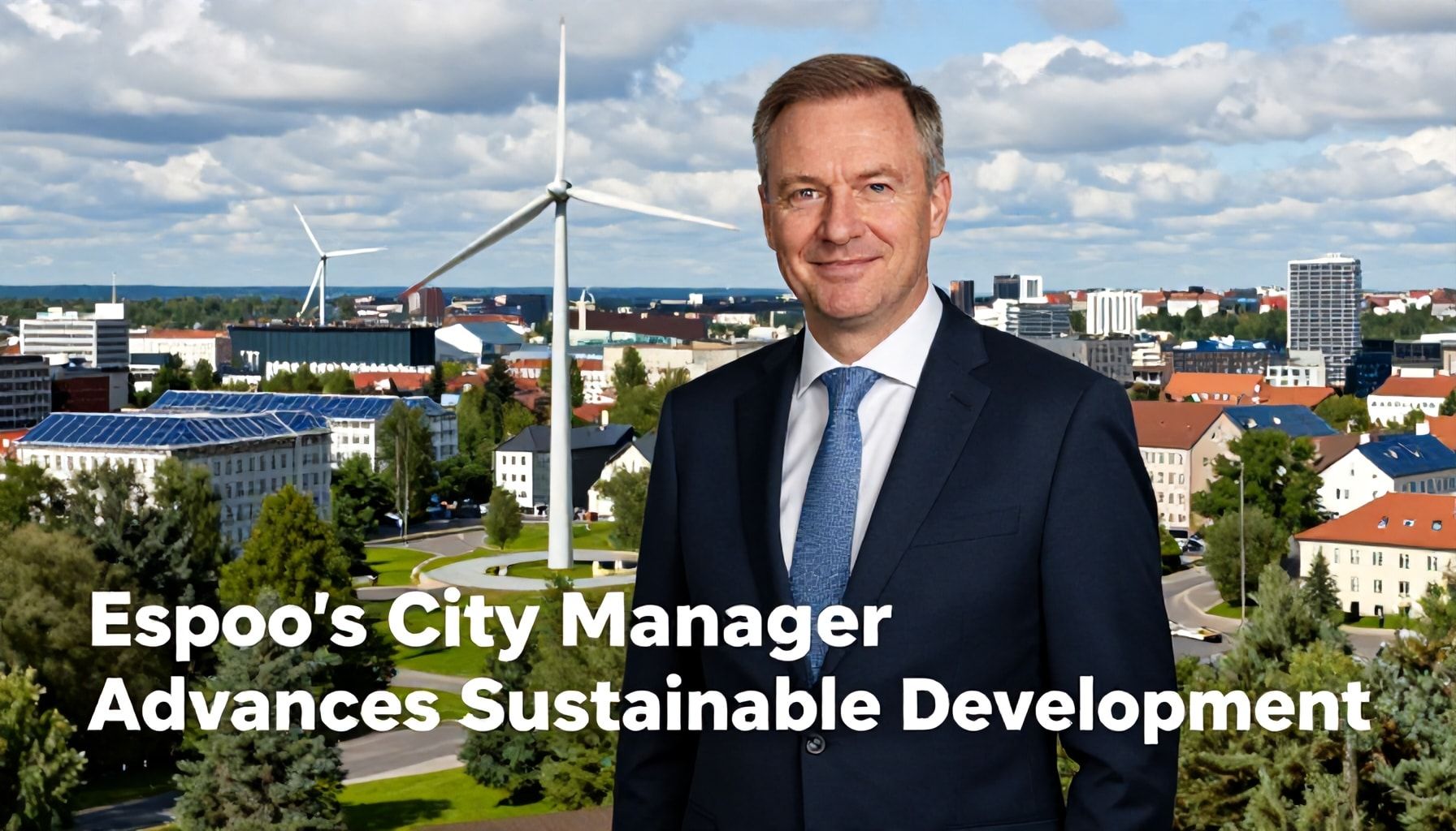 Kuinka Espoon kaupunginjohtaja edistää kestävää kehitystä