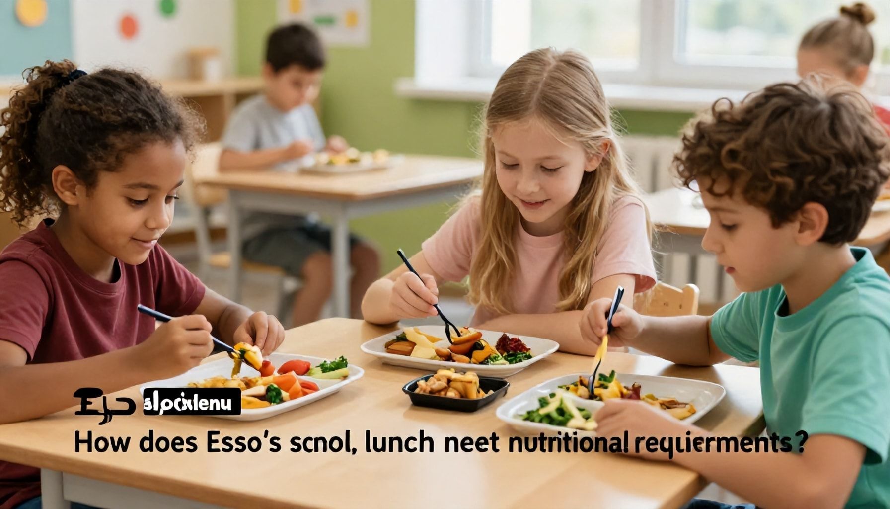Kuinka Espoon koulujen ruokalista täyttää ravitsemusvaatimukset?