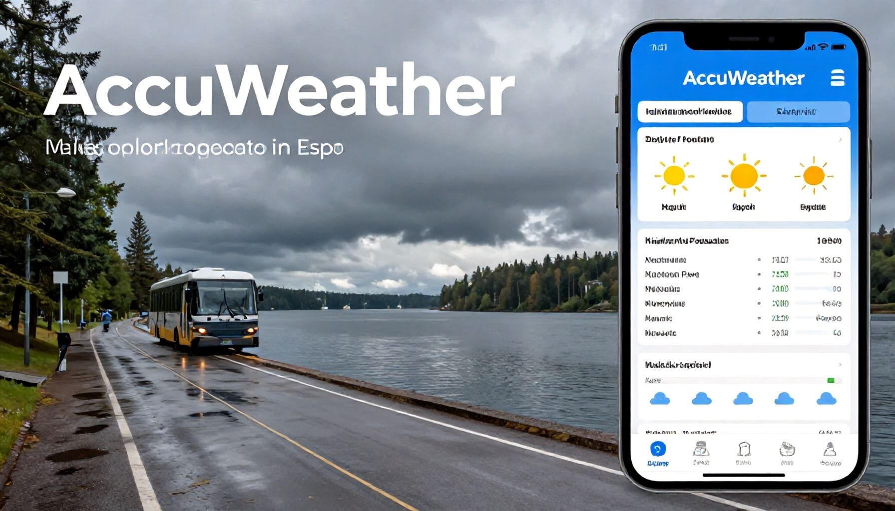 Kuinka hyödyntää AccuWeatherin tietoja parhaalla tavalla Espoossa