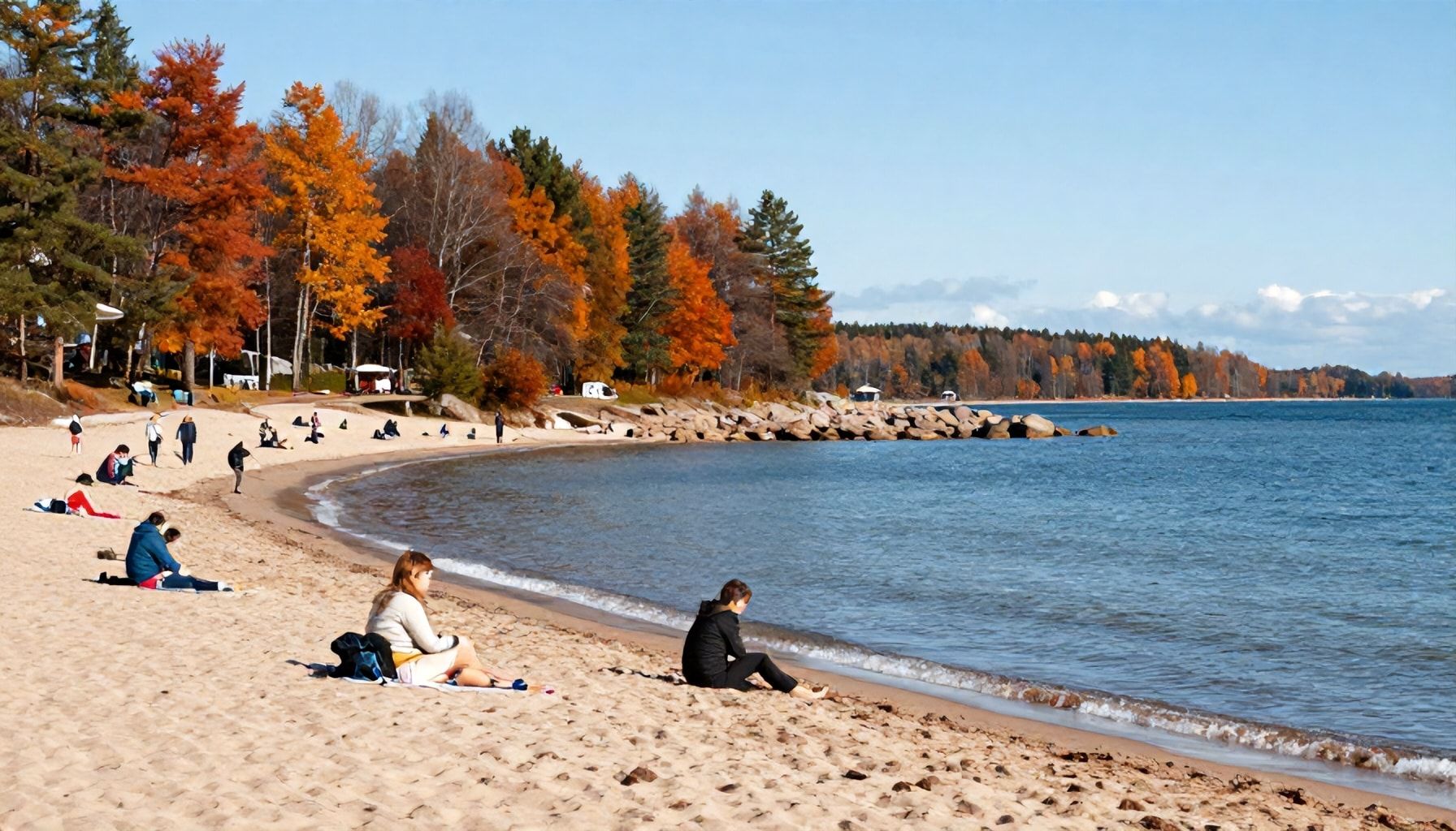Kuinka nauttia Espoon uimarannoista ympäri vuoden