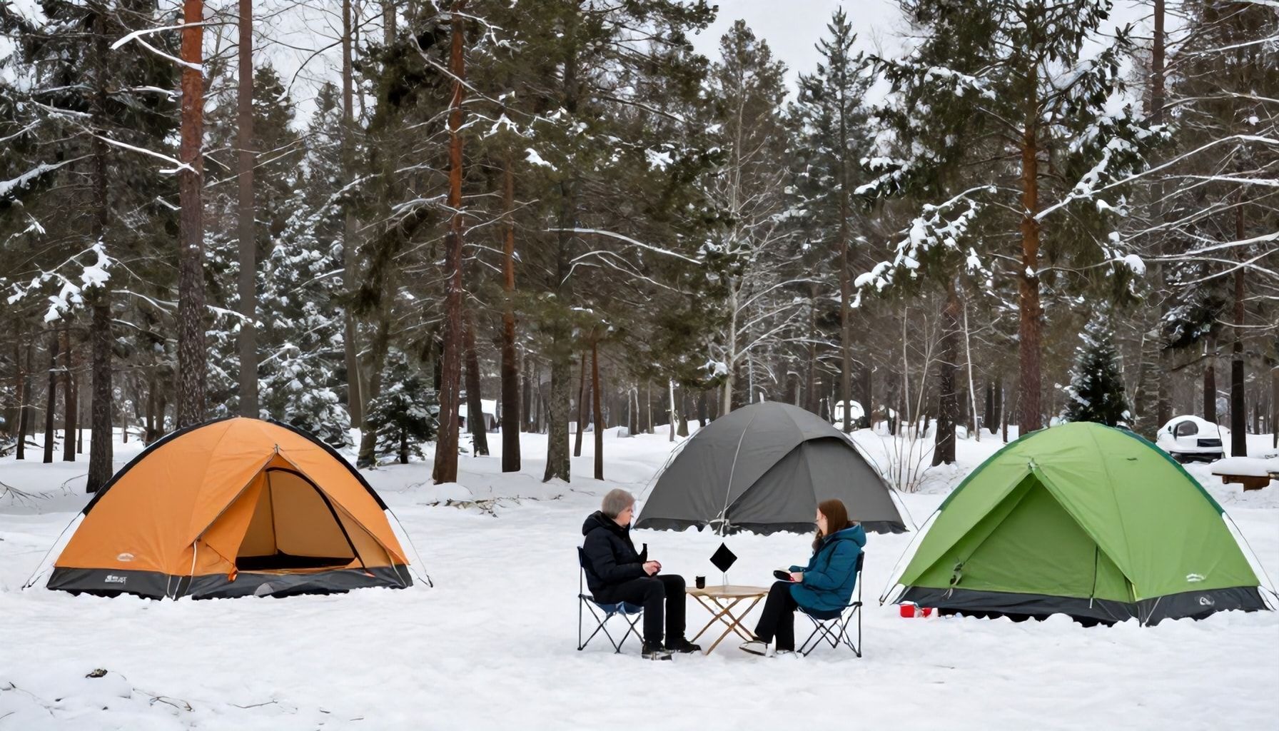 Kuinka nauttia luonnosta Espoon leirintäalueella talvella