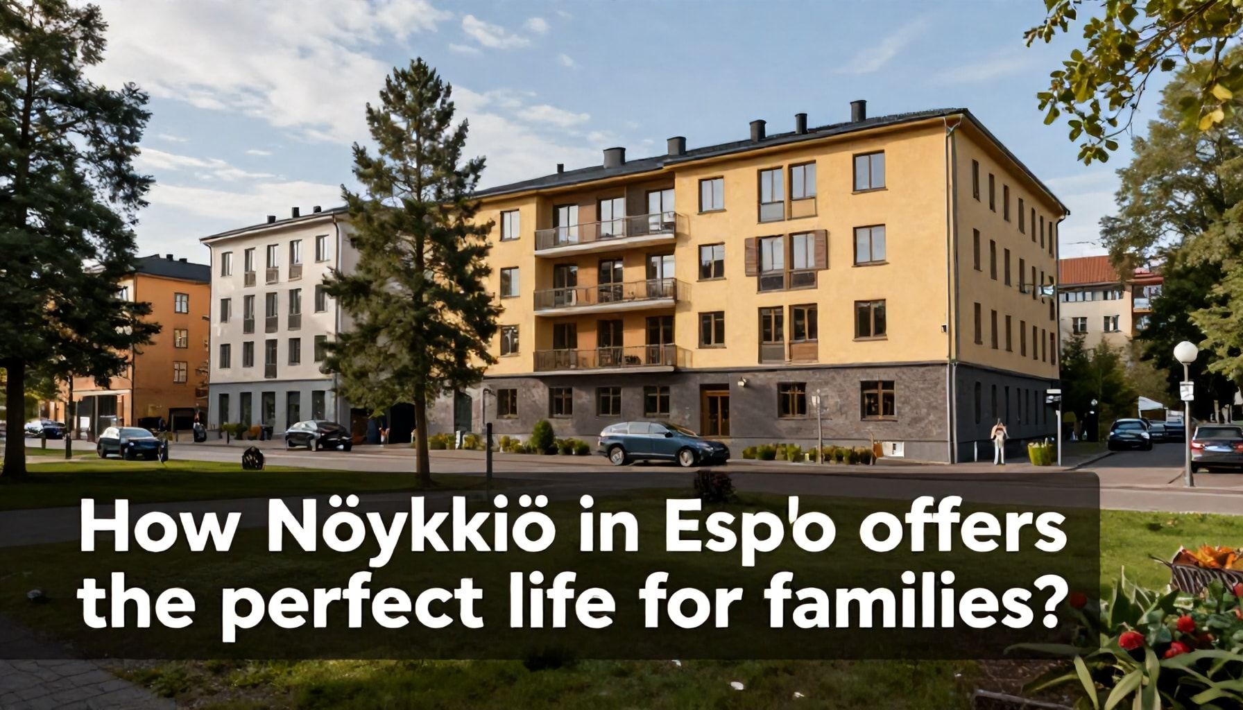 Kuinka Nöykkiö Espoossa tarjoaa täydellisen perheelle elämän?