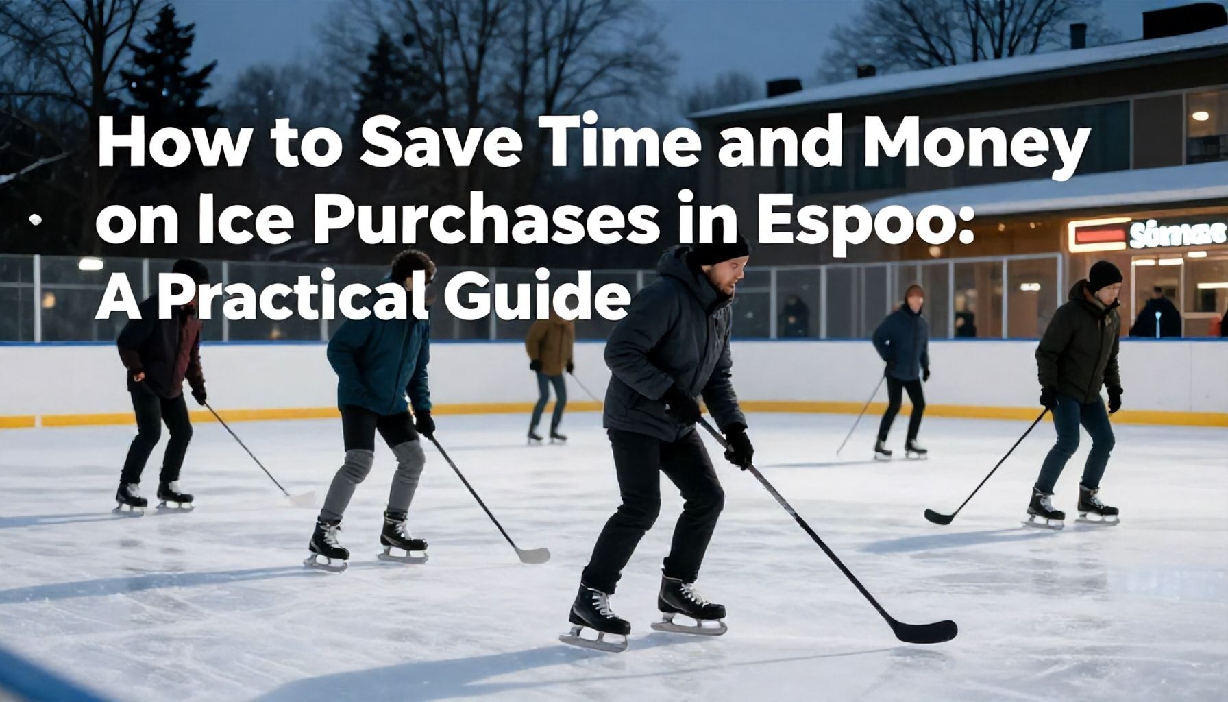 Kuinka säästää aikaa ja rahaa jäähankinnoilla Espoossa