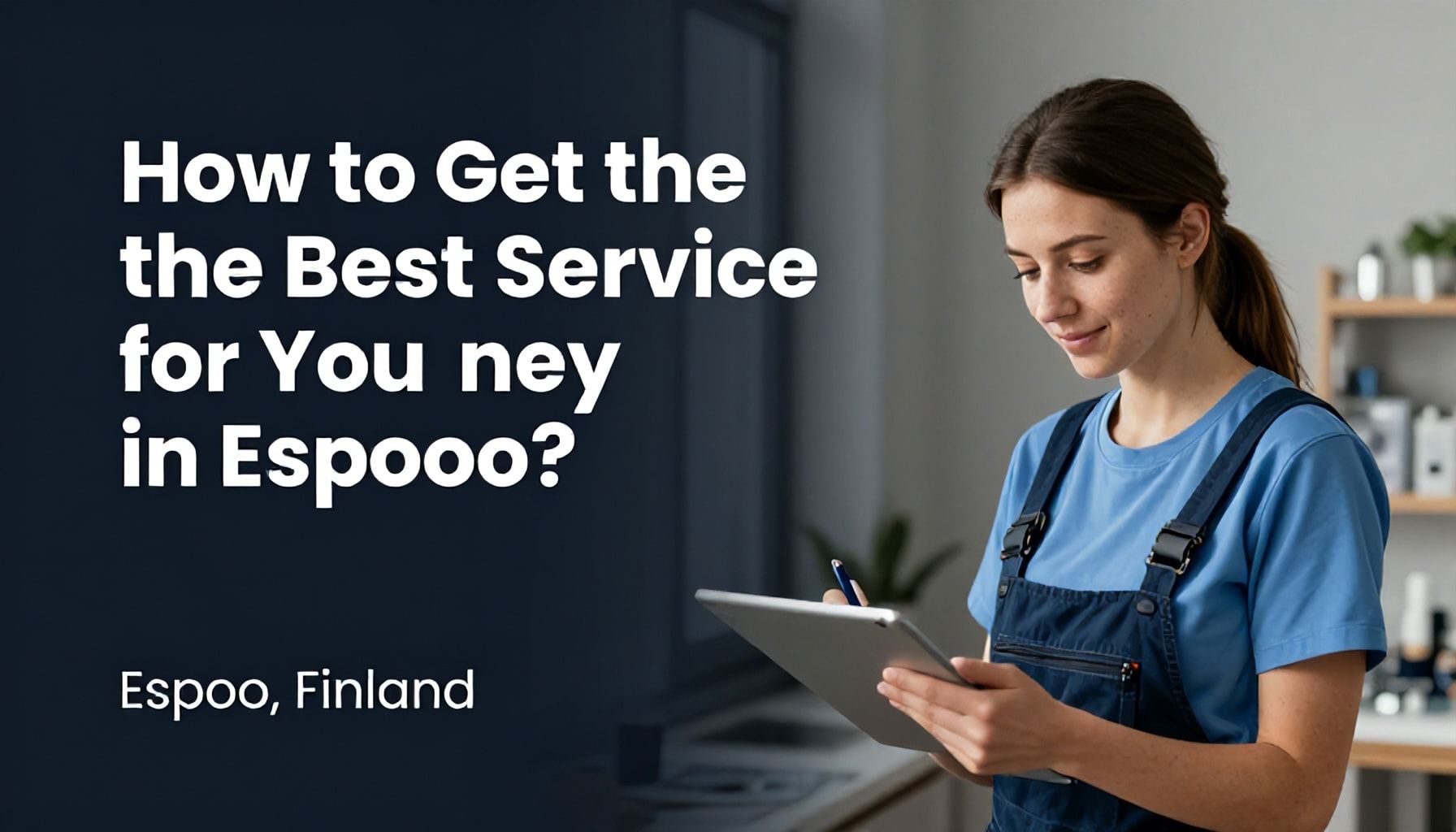 Kuinka saat parhaan palvelun hintaan Espoossa