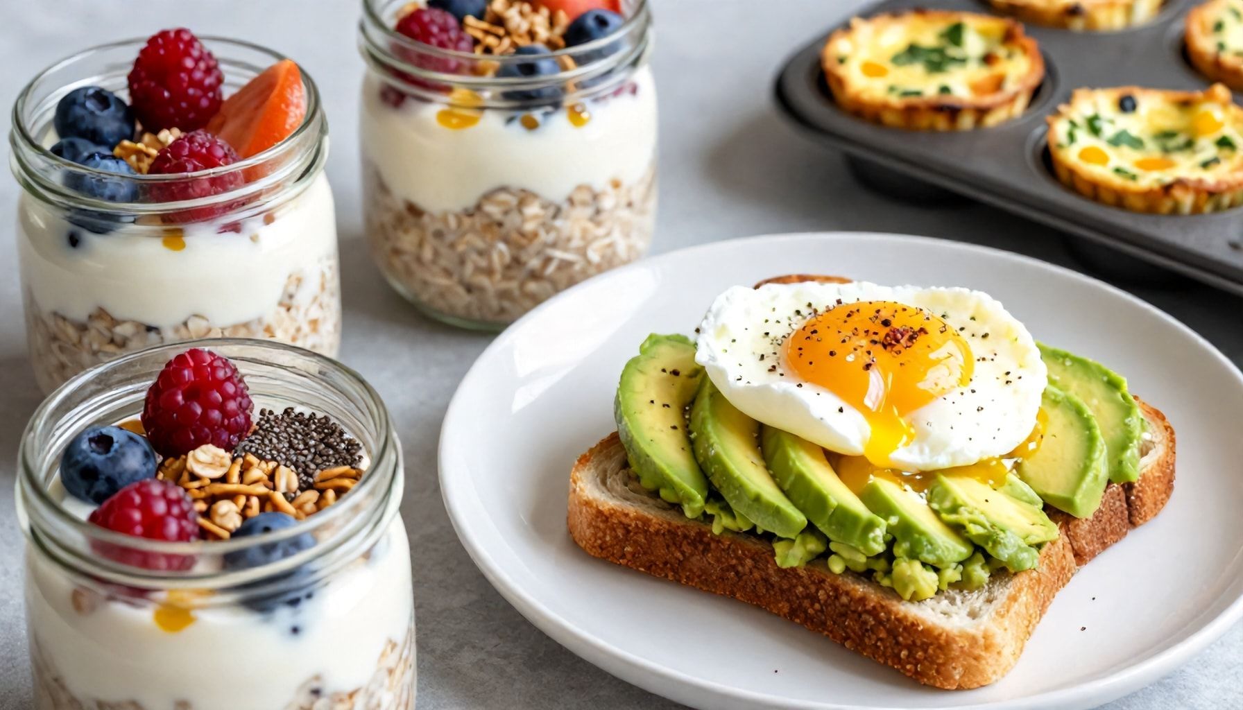 Kuinka valmistaa nopea ja terveellinen aamupala kotona