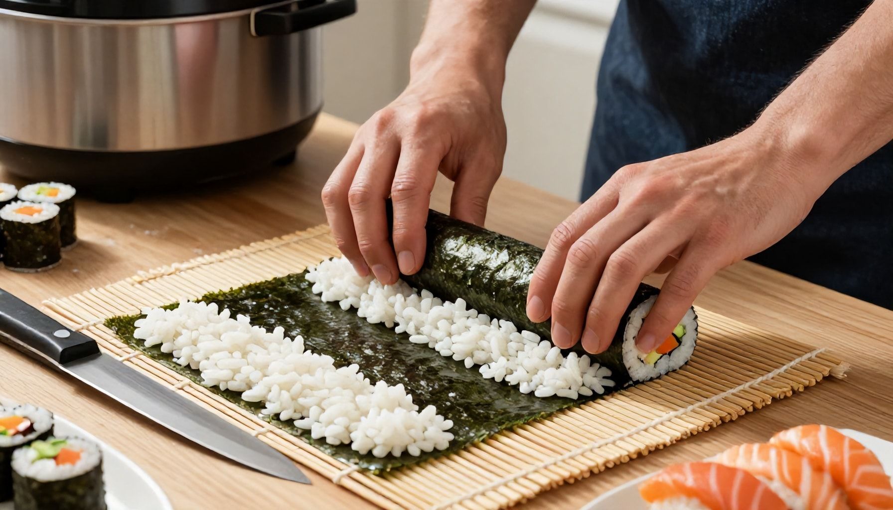 Kuinka valmistaa sushi kotona Espoossa