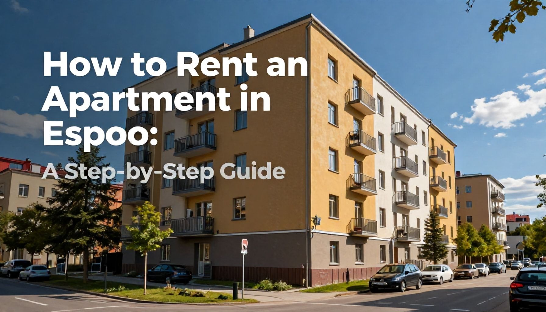 Kuinka varata Espoon kaupungin vuokra-asunto: askel askeleelta