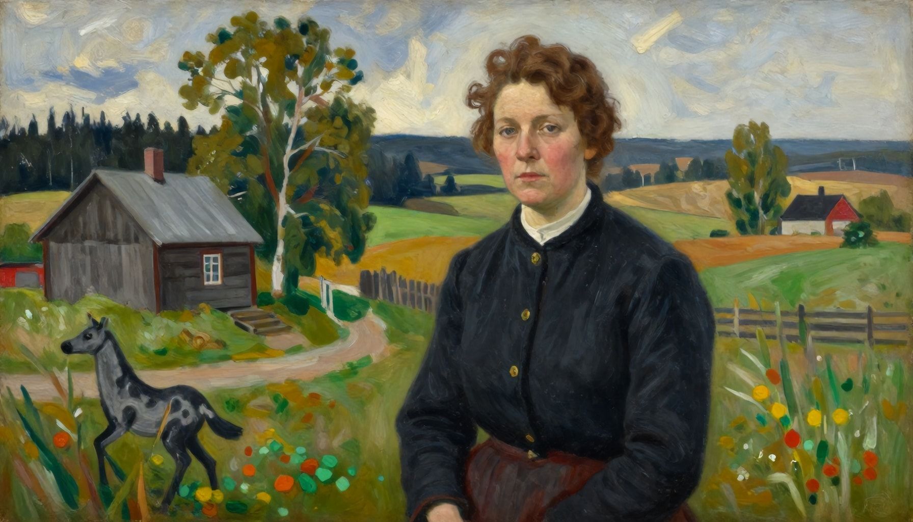 Kuinka Wilma Espoo Steiner muokkasi Suomen taidemaisemaa