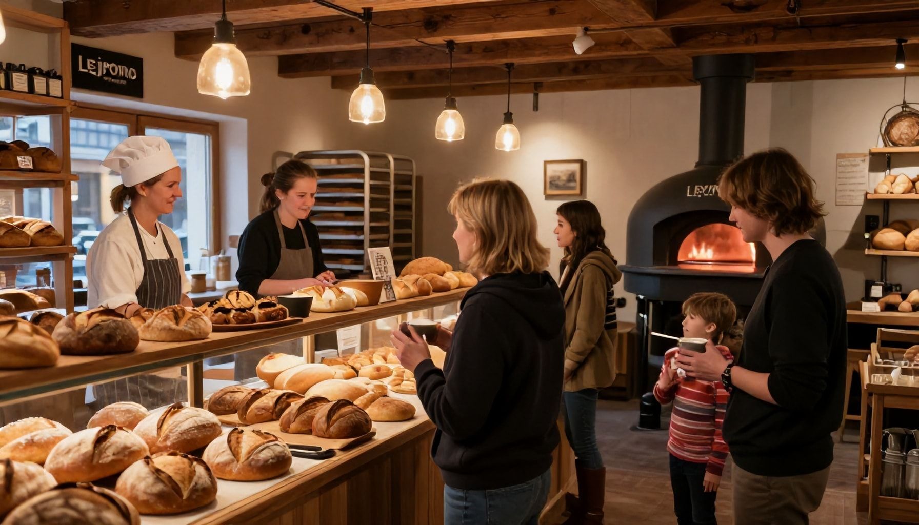 Leipomo Espoossa: Miten leipomo on luonut lämpimän yhteisön